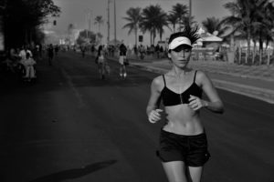run exercise beach